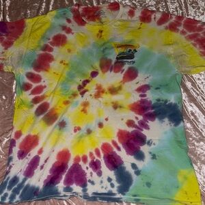 Vintage In-N-Out Colorful Tie-Dye T-Shirt